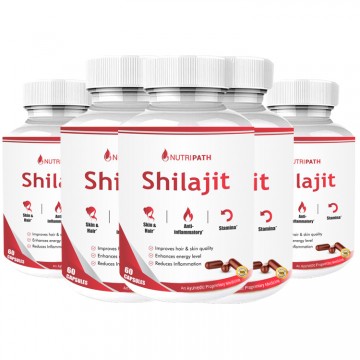 Nutripath Shilajit Extract - 5 Bottle 